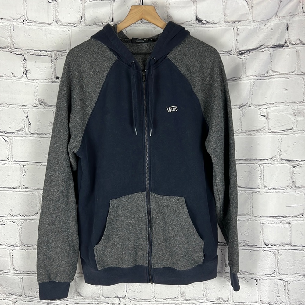NWOT VANS Sweatshirt Hoodie Jacket Sz L
